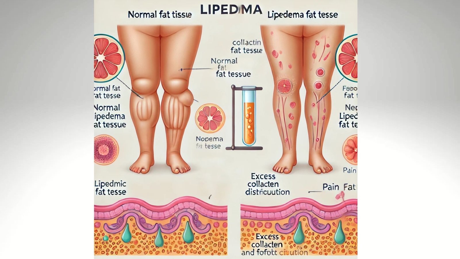 Lipedema symptoms