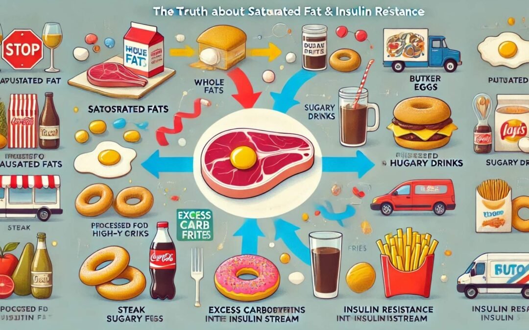 Is Saturated Fat Really the Enemy? The Truth About Fat, Insulin, and What’s Actually Making Us Sick