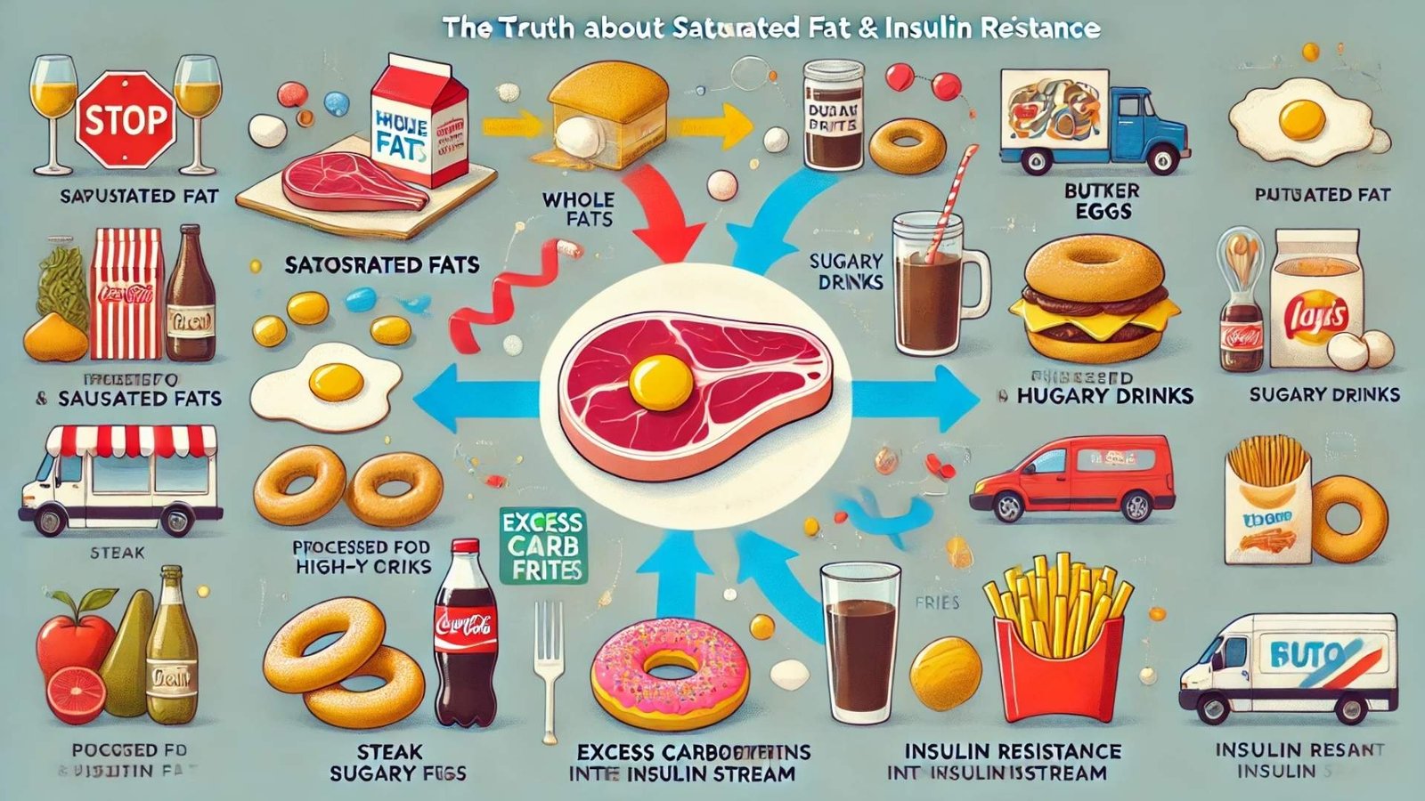 Saturated fat and insulin resistance